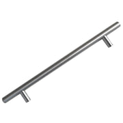 Bar Pull Cabinet Handle Brushed Nickel Solid Steel
