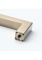 Gold Champagne Square Bar Pull Cabinet Handle - Sizes 4" to 24" (1/2" Thickness) Celeste Designs