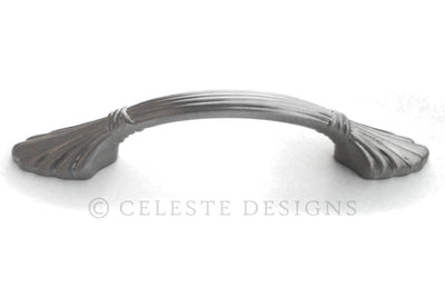 Celeste Butterfly Pull Cabinet Handle Brushed Nickel Solid Zinc