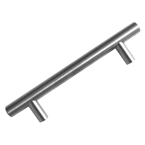 Bar Pull Cabinet Handle Brushed Nickel Solid Steel