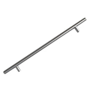 Bar Pull Cabinet Handle Brushed Nickel Solid Steel