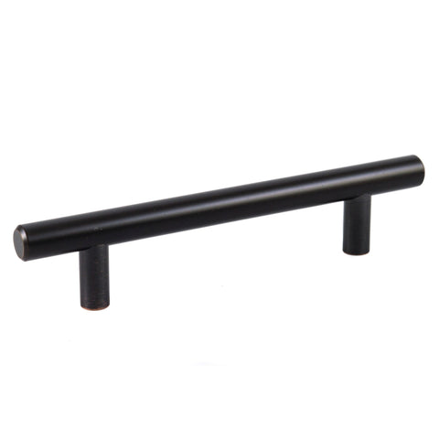 Bar Pull Cabinet Handle Oil-Rubbed Bronze Solid Steel