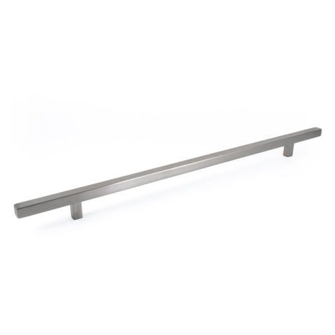 Pi Square Bar Pull Cabinet Handle Brushed Nickel Stainless Celeste Designs