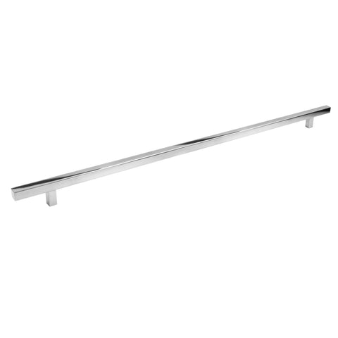 Pi Square Bar Pull Cabinet Handle Polished Chrome Stainless