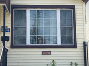 House Address Sing / Plate / Plaque Red & Black