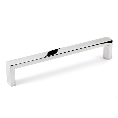 Celeste Slim Pull Cabinet Handle Polished Chrome Solid Stainless Steel, 10"