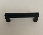 Black Square Bar Pull Cabinet Handle - Sizes 4" to 24" - (1/2" Thickness) (SALE DISCOUNT 20% OFF IN ALL OUR PRODUCTS)