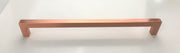Copper Square Bar Pull Cabinet Handle - Sizes 4" to 24" - (1/2" Thickness) Celeste Designs