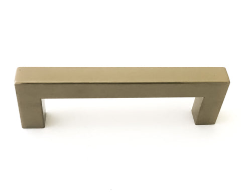 Gold Champagne Square Bar Pull Cabinet Handle - Sizes 4" to 24" (1/2" Thickness) (SALE DISCOUNT 20% OFF IN ALL OUR PRODUCTS)