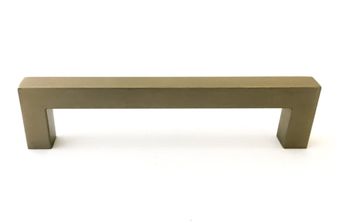 Gold Champagne Square Bar Pull Cabinet Handle - Sizes 4" to 24" (1/2" Thickness) (SALE DISCOUNT 20% OFF IN ALL OUR PRODUCTS)