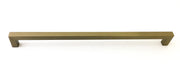 Gold Champagne Square Bar Pull Cabinet Handle - Sizes 4" to 24" (1/2" Thickness)