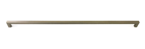 Gold Champagne Square Bar Pull Cabinet Handle - Sizes 4" to 24" (1/2" Thickness)