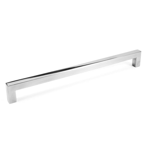 SALE LOTS - Square Bar Pull Cabinet Handle Glossy - Lot 10 -20 - 50 -100