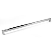 Glossy Square Bar Pull Cabinet Handle - Sizes 4" to 24" - (5/8" Thickness)