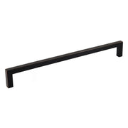 Oil Rubbed Bronze Zinc Square Bar Pull Cabinet Handle - Sizes 5" to 12.5" - (3/8" Thickness)