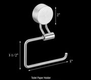 Diamond Toilet Paper Holder - Single