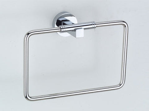 Omega Towel Ring - Polished Chrome Celeste Designs