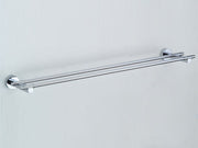 Omega Towel Bar - Double - 22-Inch - Polished Chrome